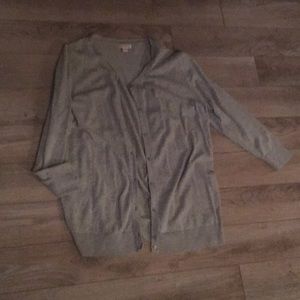 Merona gray cardigan
